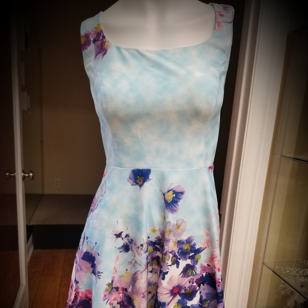 Summer Floral Printed Dress Size 12